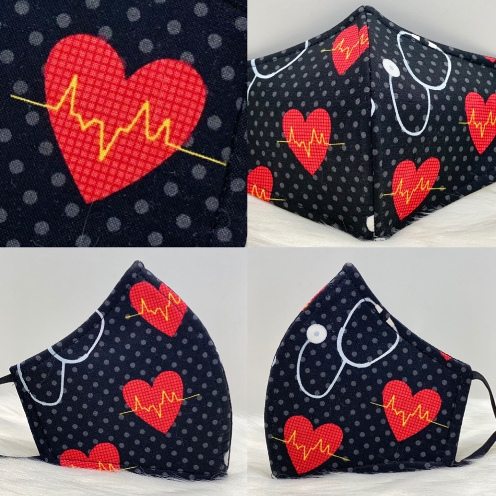 Medical print for Doctors Nurses adult mask
